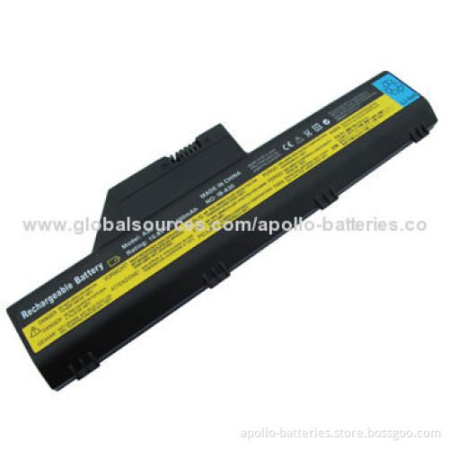 Factory direct wholesale laptop battery, 6 cells 10.8v 4400mah for IBM Thinkpad A31P/Thinkpad A30